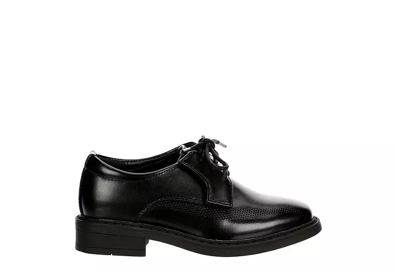 Restoration Boys Infant Lil Charles Dress Shoe - Black 4 Restoration Boys Infant Lil Charles Dress Shoe - Black - Image 2