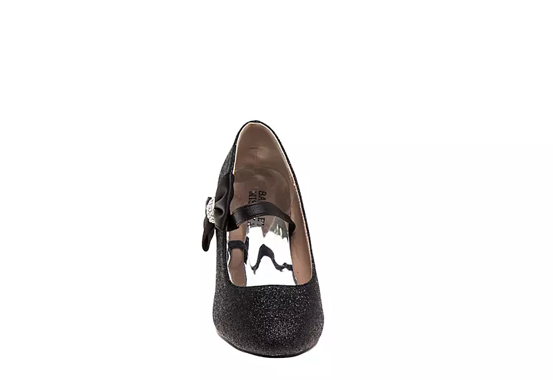 Badgley Mischka Girls Bownus Dress Shoe - Black 5 Badgley Mischka Girls Bownus Dress Shoe - Black - Image 3