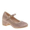 Badgley Mischka Girls Glitterful Dress Shoe - Rose Gold -Shoe Promotion Shop US 01 702611 00