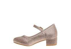 Badgley Mischka Girls Glitterful Dress Shoe - Rose Gold -Shoe Promotion Shop US 01 702611 03