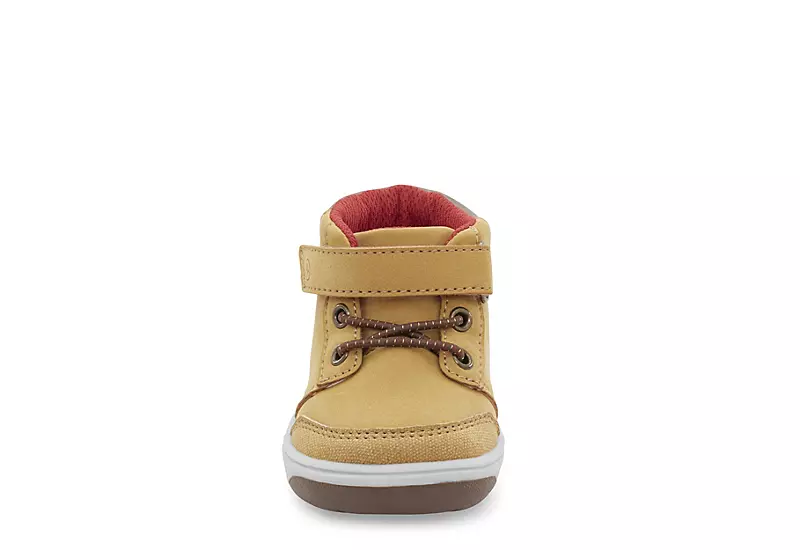 Stride Rite Boys Infant Crib Indiana Boot - Tan 5 Stride Rite Boys Infant Crib Indiana Boot - Tan - Image 3