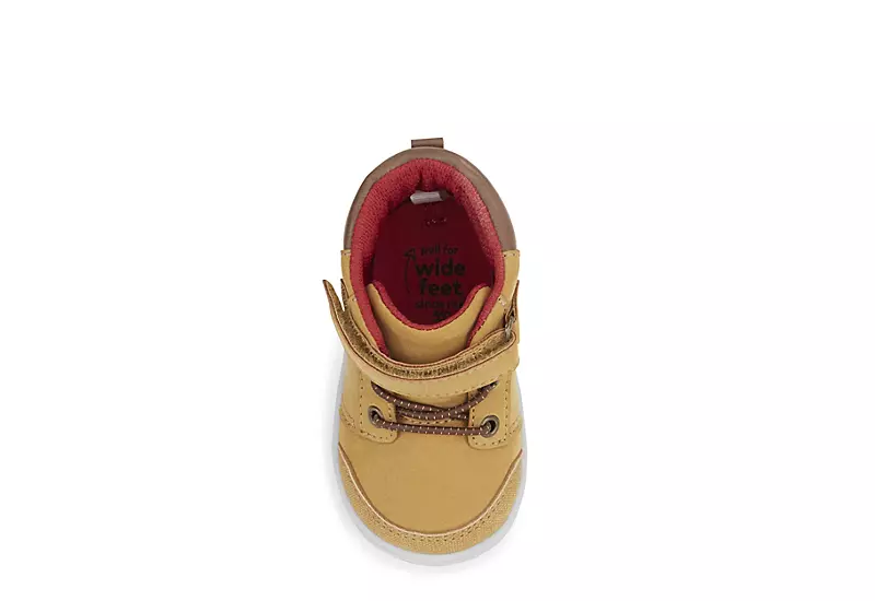 Stride Rite Boys Infant Crib Indiana Boot - Tan 8 Stride Rite Boys Infant Crib Indiana Boot - Tan - Image 6