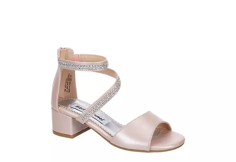 Rachel Shoes Girls Felicia Dress Heel - Pink 3 Rachel Shoes Girls Felicia Dress Heel - Pink