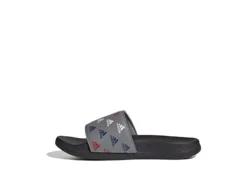 Adidas Boys Adilette Comfort Slide Sandal - Grey -Shoe Promotion Shop US 01 702717 02