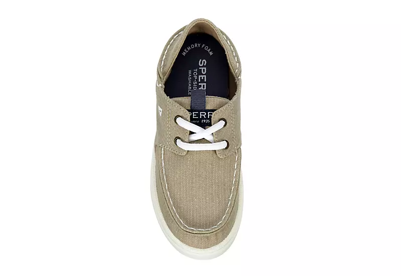 Sperry Boys Offshore Lace Sneaker - Khaki 8 Sperry Boys Offshore Lace Sneaker - Khaki - Image 6