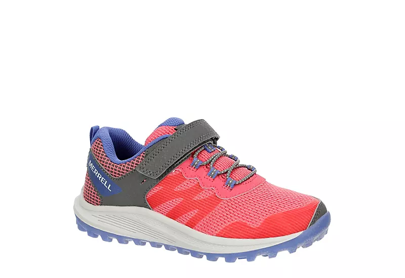 Merrell Girls Nova 3 Sneaker - Coral 3 Merrell Girls Nova 3 Sneaker - Coral