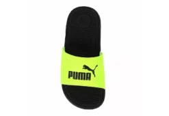 Puma Boys Cool Cat 2.0 Sport Slide Sandal - Lime -Shoe Promotion Shop US 01 702760 05