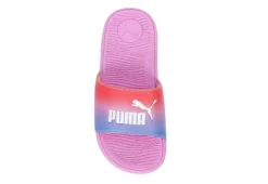 Puma Girls Cool Cat Slide Sandal - Pink 14 Puma Girls Cool Cat Slide Sandal - Pink -Shoe Promotion Shop US 01 702762 05