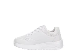Skechers Girls Uno Lite Sneaker - White 12 Skechers Girls Uno Lite Sneaker - White -Shoe Promotion Shop US 01 702811 03