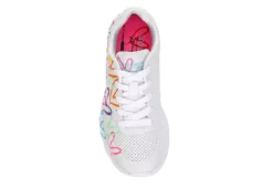 Skechers Girls Uno Lite Sneaker - White 14 Skechers Girls Uno Lite Sneaker - White -Shoe Promotion Shop US 01 702811 05