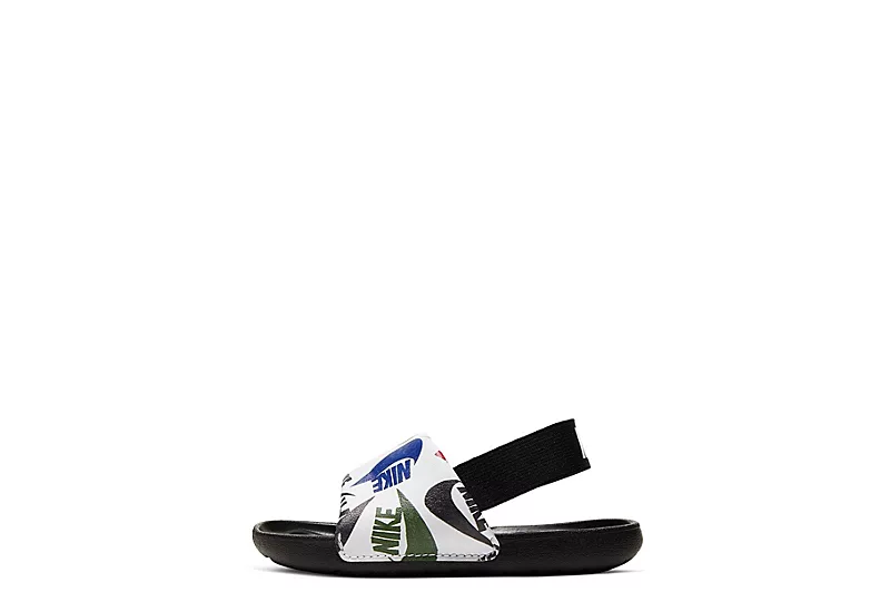 Nike Boys Infant Kawa Slide Sandal - Black 5 Nike Boys Infant Kawa Slide Sandal - Black - Image 3