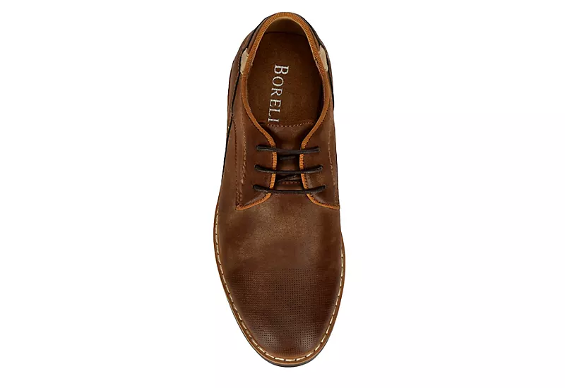Borelli Boys Chill Oxford - Tan 8 Borelli Boys Chill Oxford - Tan - Image 6