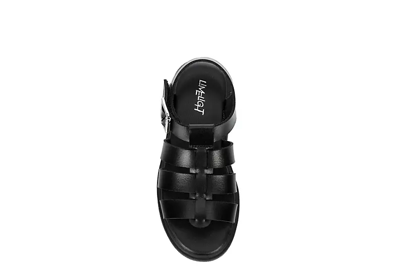 Limelight Girls Rhea Platform Sandal - Black 8 Limelight Girls Rhea Platform Sandal - Black - Image 6