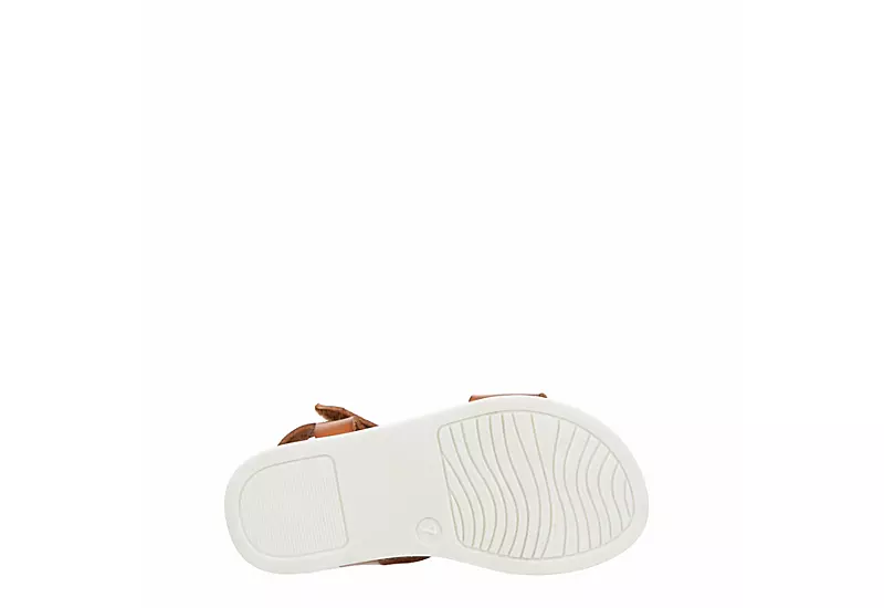 Cupcake Couture Girls Infant Lil Marlow Sandal - Tan 9 Cupcake Couture Girls Infant Lil Marlow Sandal - Tan - Image 7