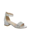 Cupcake Couture Girls Belle Dress Sandal - Silver -Shoe Promotion Shop US 01 702846 00