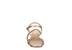 Cupcake Couture Girls Elora Dress Sandal - Champagne -Shoe Promotion Shop US 01 702849 02