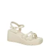 Limelight Girls Sage Wedge Sandal - Bone -Shoe Promotion Shop US 01 702851 00