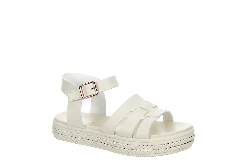 Cupcake Couture Girls Markae Sandal - Bone 3 Cupcake Couture Girls Markae Sandal - Bone