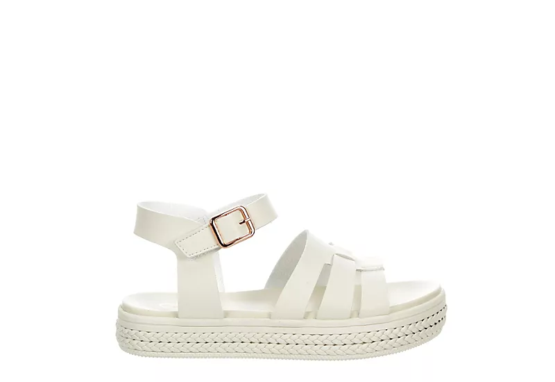 Cupcake Couture Girls Markae Sandal - Bone 4 Cupcake Couture Girls Markae Sandal - Bone - Image 2