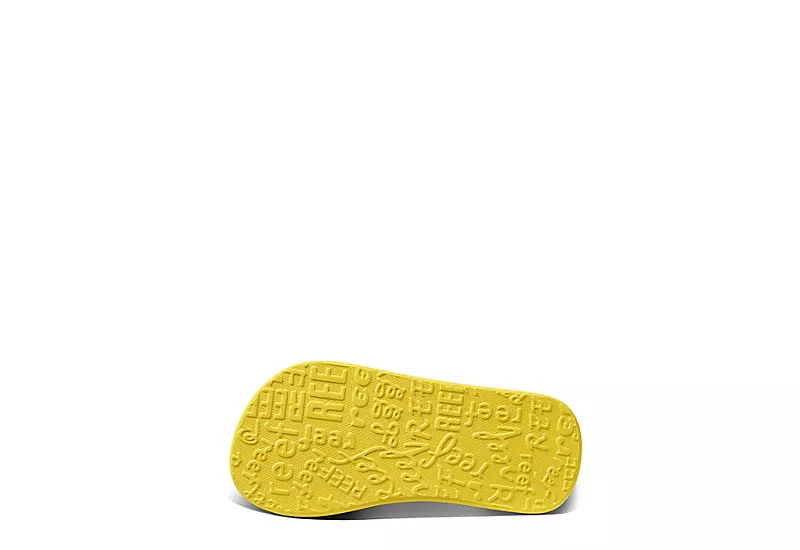 Reef Girls Infant Little Ahi Flip Flop Sandal - Green 6 Reef Girls Infant Little Ahi Flip Flop Sandal - Green - Image 4