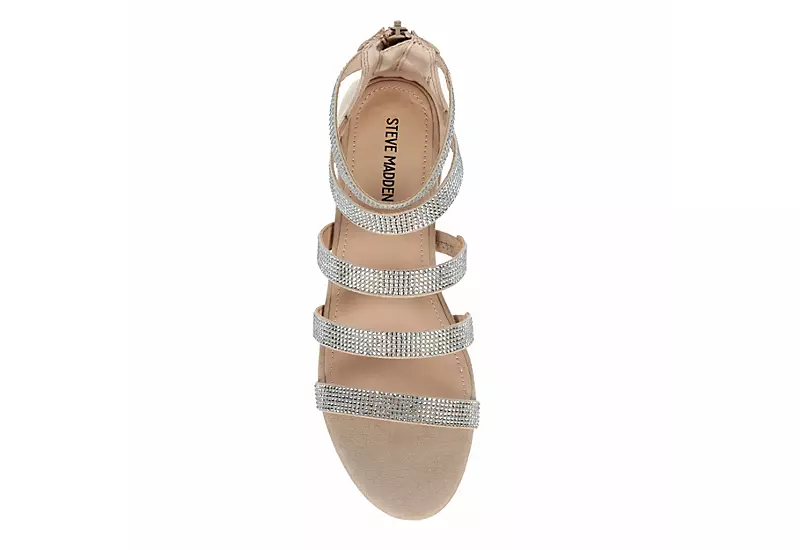 Steve Madden Girls Jdesired Dress Sandal - Tan 8 Steve Madden Girls Jdesired Dress Sandal - Tan - Image 6