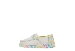 Heydude Girls Infant Wendy Toddler Slip On Sneaker - White -Shoe Promotion Shop US 01 702918 03