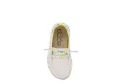 Heydude Girls Infant Wendy Toddler Slip On Sneaker - White -Shoe Promotion Shop US 01 702918 05