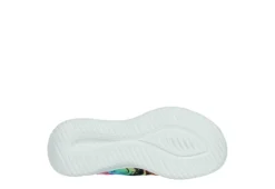 Skechers Girls Ultra Flex Slip-in Slip On Sneaker - Black -Shoe Promotion Shop US 01 702977 06