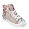 Skechers Girls Twi-lites 2.0 Twinkle Toes Light Up Sneaker - Rose Gold -Shoe Promotion Shop US 01 702983 00