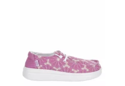 Heydude Girls Wendy Youth Rise Slip On Sneaker - Purple -Shoe Promotion Shop US 01 703235 01