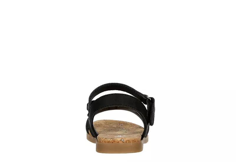 Cupcake Couture Girls Infant Lil Bow Sandal - Black 7 Cupcake Couture Girls Infant Lil Bow Sandal - Black - Image 5