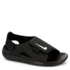 Nike Boys Sunray Adjust Outdoor Sandal - Black