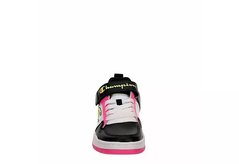 Champion Girls Arena Power Low Sneaker - Bright Pink 5 Champion Girls Arena Power Low Sneaker - Bright Pink - Image 3