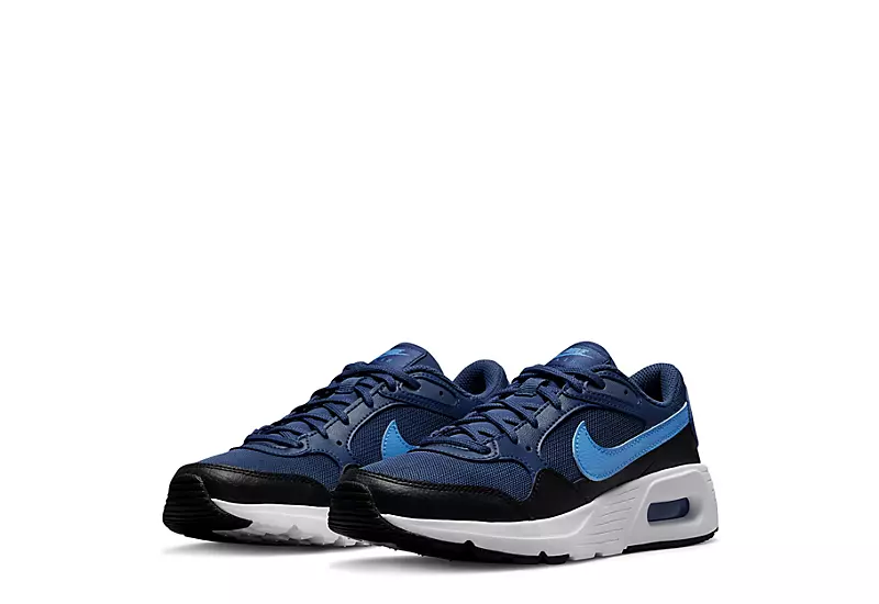 Nike Boys Air Max Sc Sneaker - Navy 3 Nike Boys Air Max Sc Sneaker - Navy