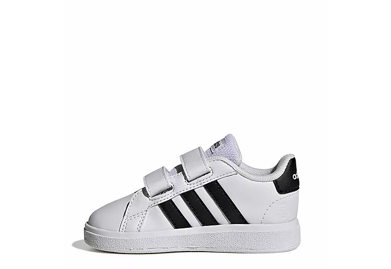 Adidas Boys Infant Grand Court 2.0 Sneaker - White 5 Adidas Boys Infant Grand Court 2.0 Sneaker - White - Image 3