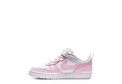 Nike Girls Court Borough 2 Low Top Sneaker - White -Shoe Promotion Shop US 01 807985 02