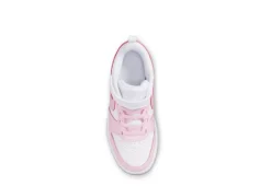 Nike Girls Court Borough 2 Low Top Sneaker - White -Shoe Promotion Shop US 01 807985 04