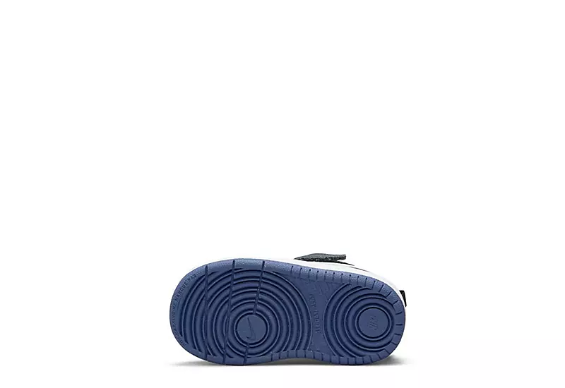 Nike Boys Infant Court Borough 2 Low Top Sneaker - Navy 8 Nike Boys Infant Court Borough 2 Low Top Sneaker - Navy - Image 6