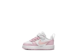 Nike Girls Infant Court Borough 2 Low Top Sneaker - White -Shoe Promotion Shop US 01 807989 02