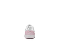 Nike Girls Infant Court Borough 2 Low Top Sneaker - White -Shoe Promotion Shop US 01 807989 03