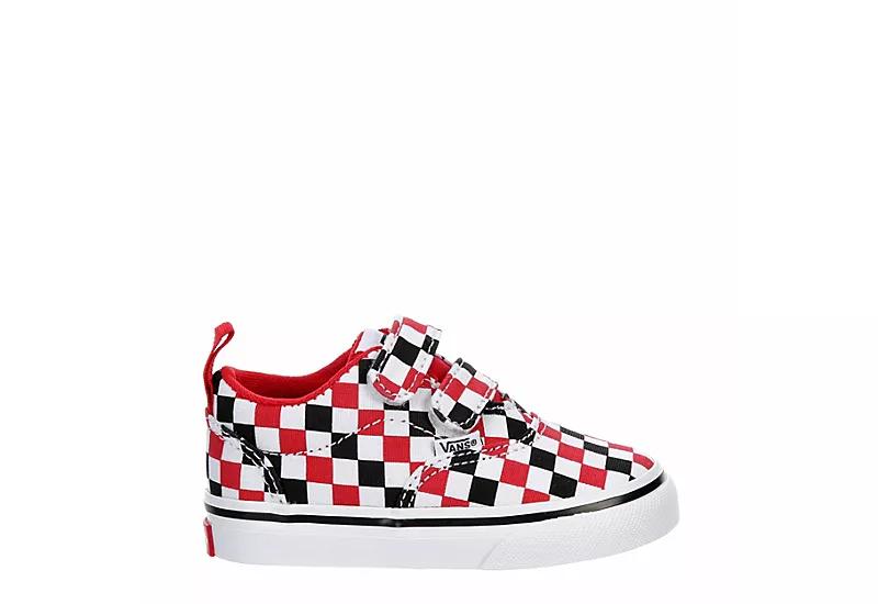 Vans Boys Infant Doheny Sneaker - Red 4 Vans Boys Infant Doheny Sneaker - Red - Image 2