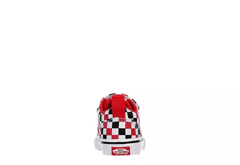 Vans Boys Infant Doheny Sneaker - Red 7 Vans Boys Infant Doheny Sneaker - Red - Image 5