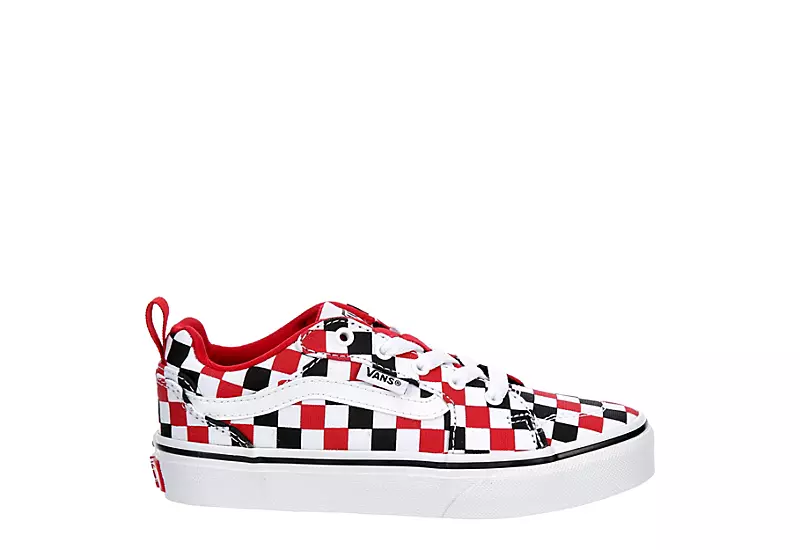 Vans Boys Filmore Sneaker - Red 4 Vans Boys Filmore Sneaker - Red - Image 2