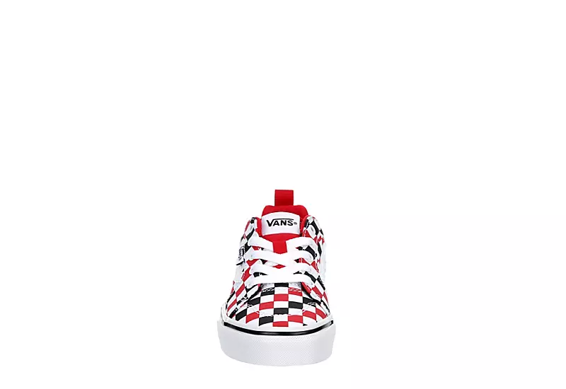 Vans Boys Filmore Sneaker - Red 5 Vans Boys Filmore Sneaker - Red - Image 3