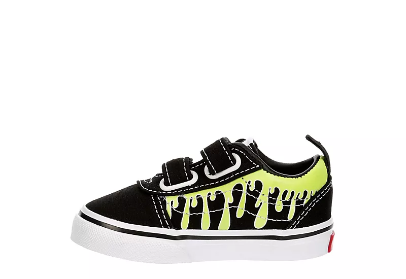 Vans Boys Infant Ward Sneaker - Black 6 Vans Boys Infant Ward Sneaker - Black - Image 4