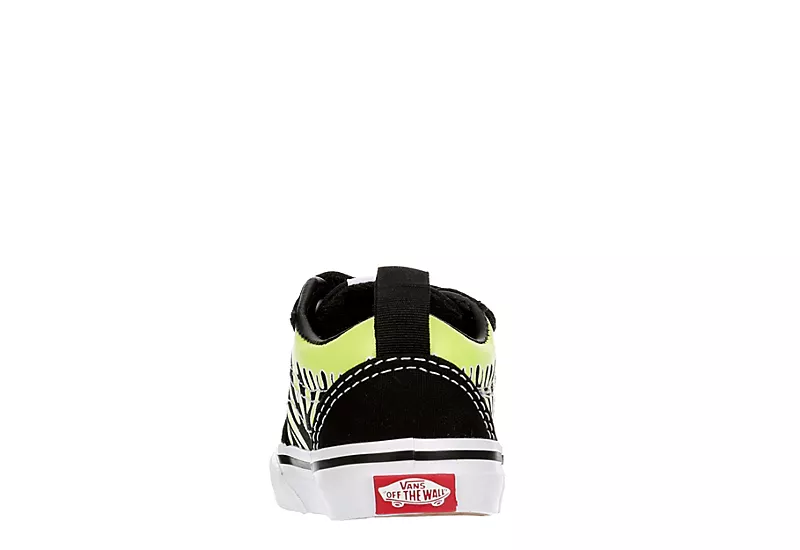 Vans Boys Infant Ward Sneaker - Black 7 Vans Boys Infant Ward Sneaker - Black - Image 5