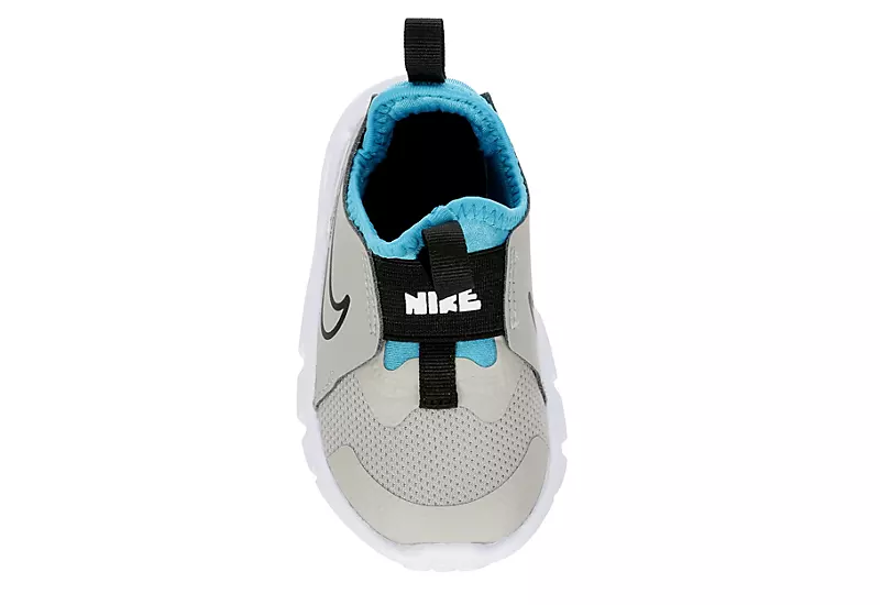 Nike Boys Infant Flex Runner Slip On Sneaker - Grey 8 Nike Boys Infant Flex Runner Slip On Sneaker - Grey - Image 6