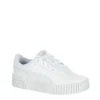 Puma Girls Carina Sneaker - White 2 Puma Girls Carina Sneaker - White -Shoe Promotion Shop US 01 808196 00