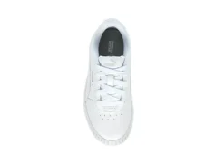 Puma Girls Carina Sneaker - White -Shoe Promotion Shop US 01 808196 05