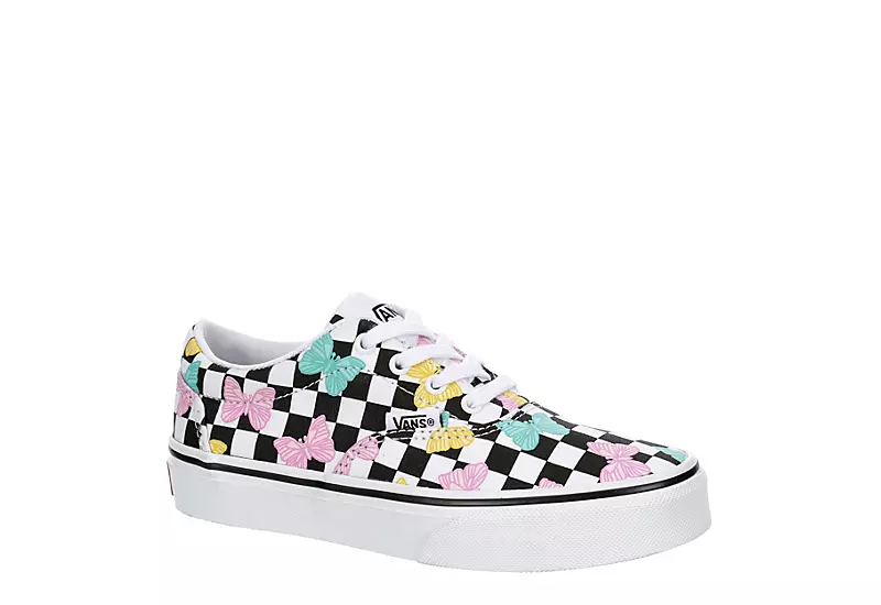 Vans Girls Doheny Sneaker - Black 3 Vans Girls Doheny Sneaker - Black